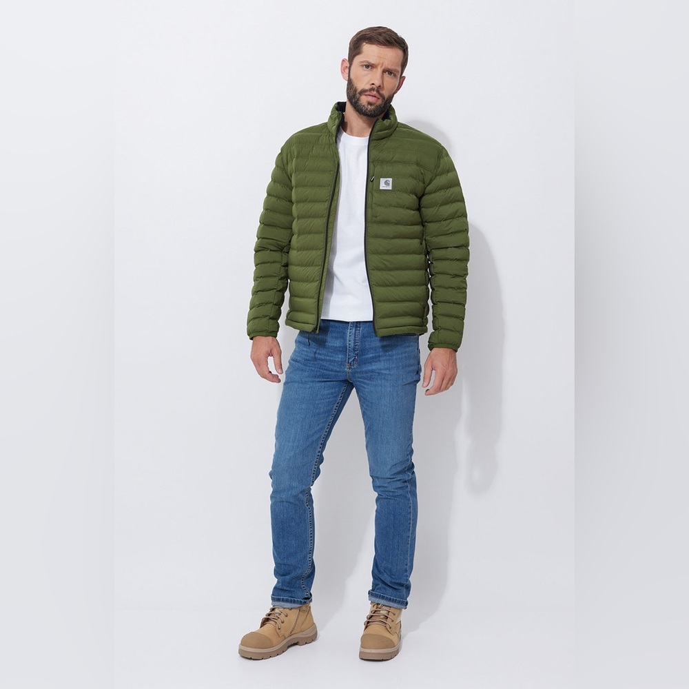 Carhartt LWD Men's Relaxed Fit Stretch Insulated Jacket Chive Color 3XL NWT - Picture 5 of 9